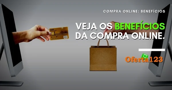 Compra online - benefícios.